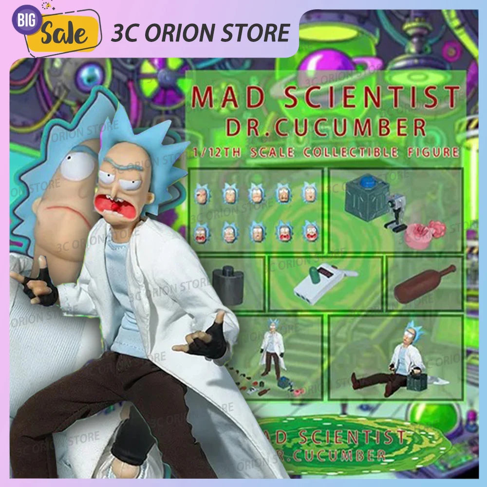 1/12 Joy Man Kids Toys Dr. Rick Action Figure