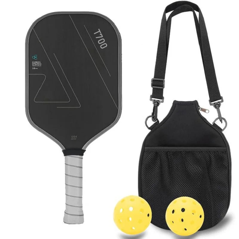 Pickleball Paddle T700 Carbon Fiber 16MM Frosted Surface