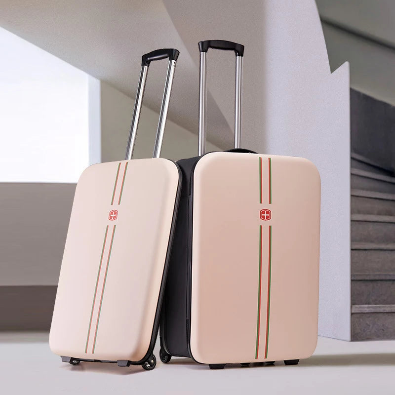 New Folding Trolley Bag Lightweight Luggage Case