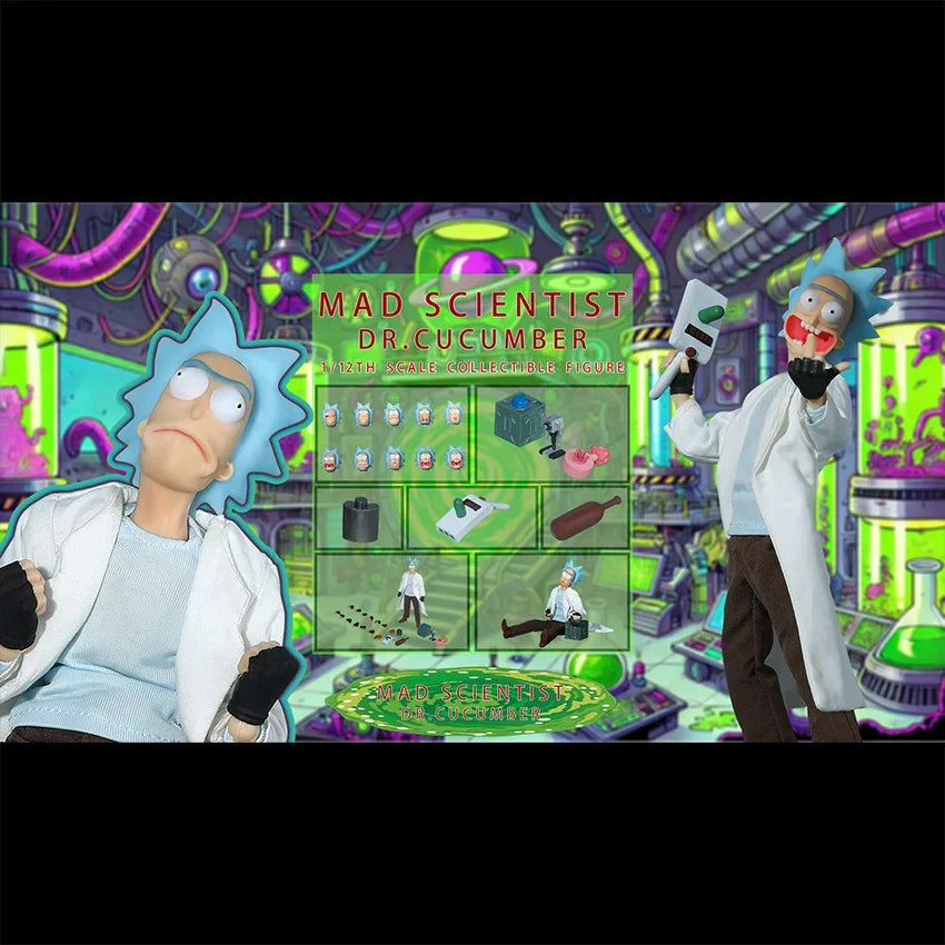 1/12 Joy Man Kids Toys Dr. Rick Action Figure