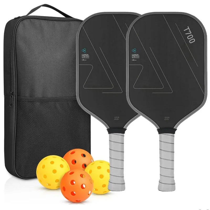 Pickleball Paddle T700 Carbon Fiber 16MM Frosted Surface