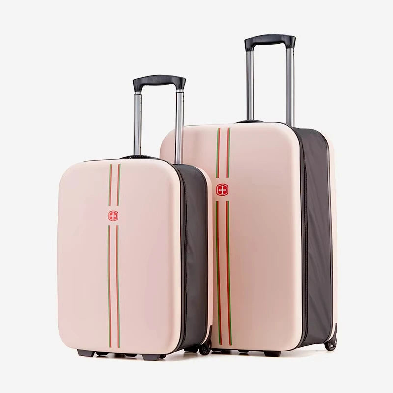 New Folding Trolley Bag Lightweight Luggage Case