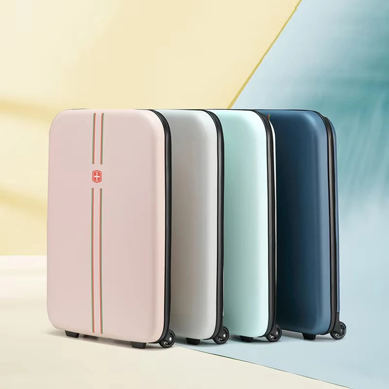 New Folding Trolley Bag Lightweight Luggage Case