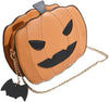 Pumpkin Shoulder Bag Halloween Devil Devil Shoulder Bag PU Leather Handbag