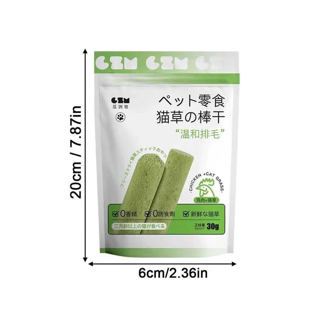 Cat Grass Teeth Grinding Sticks