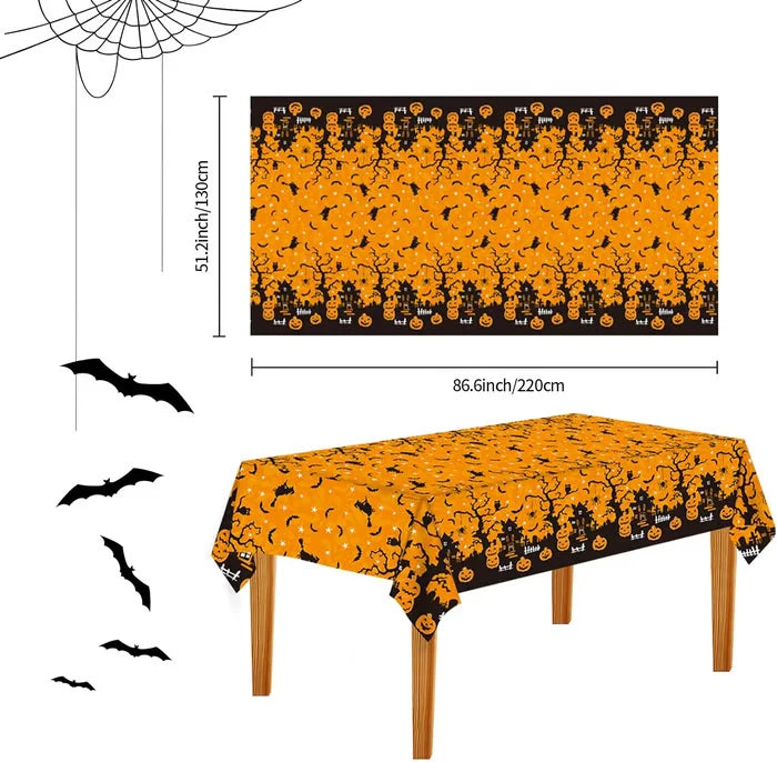 Halloween Party Decoration Tablecloth