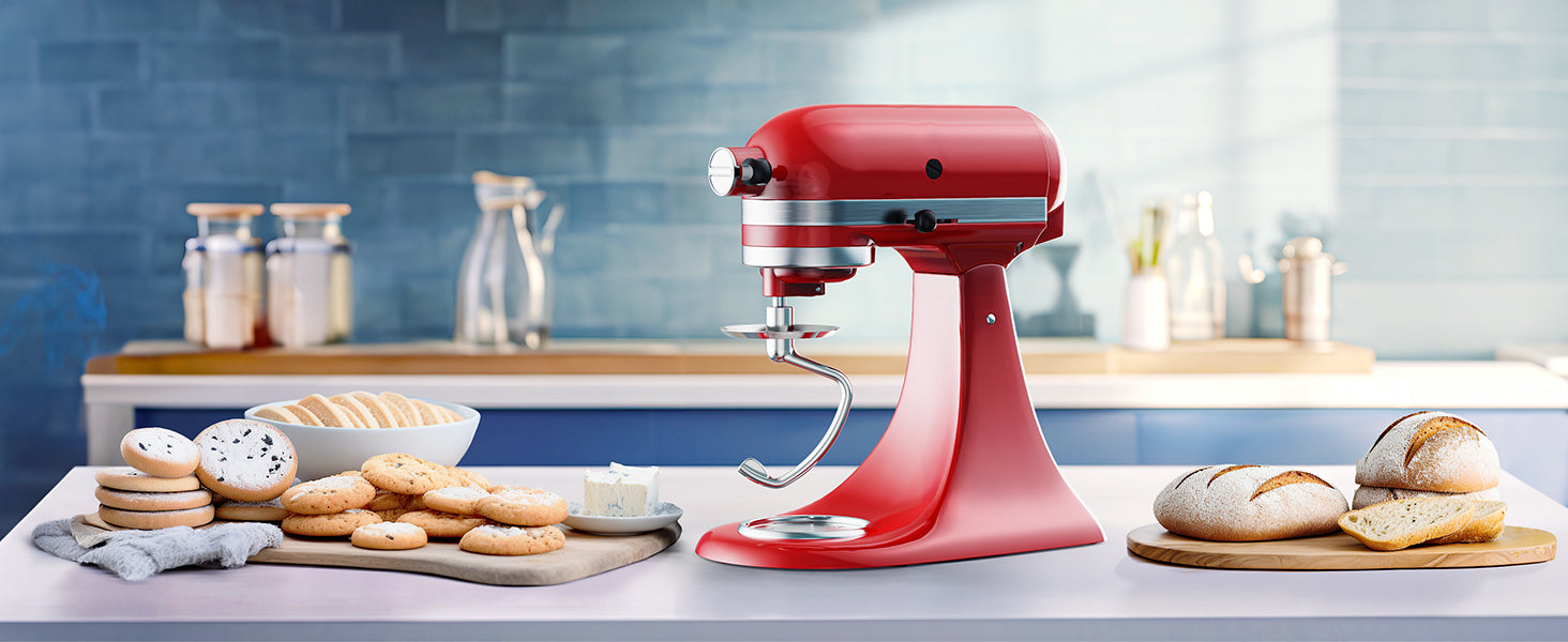 Polished Stainless Steel Dough Hook for KitchenAid Mixer