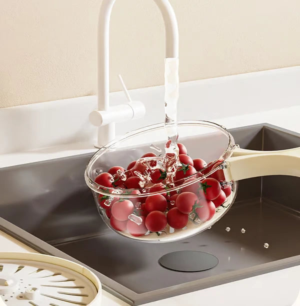 Multifunctional Fruit and Vegetable Washing Bowl