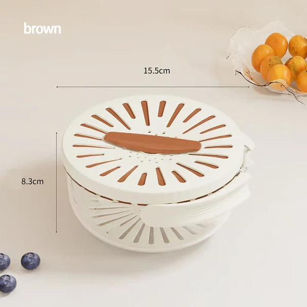 Multifunctional Fruit and Vegetable Washing Bowl