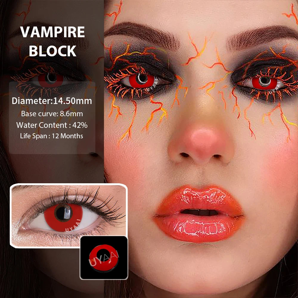 Halloween Colorful Contact Lenses