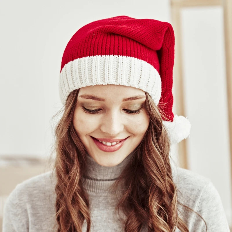 Knitted Christmas Hat