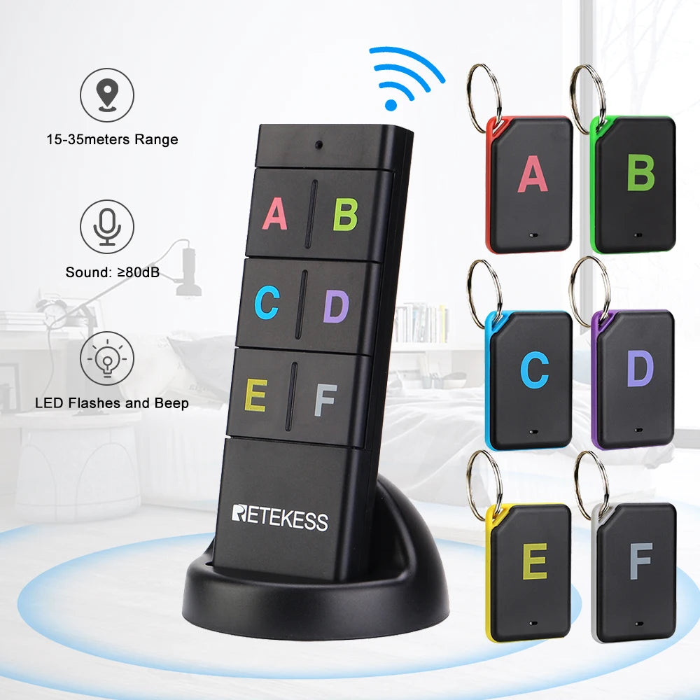 Wireless Key Finder RF Locator for Keys, Pets & Wallets