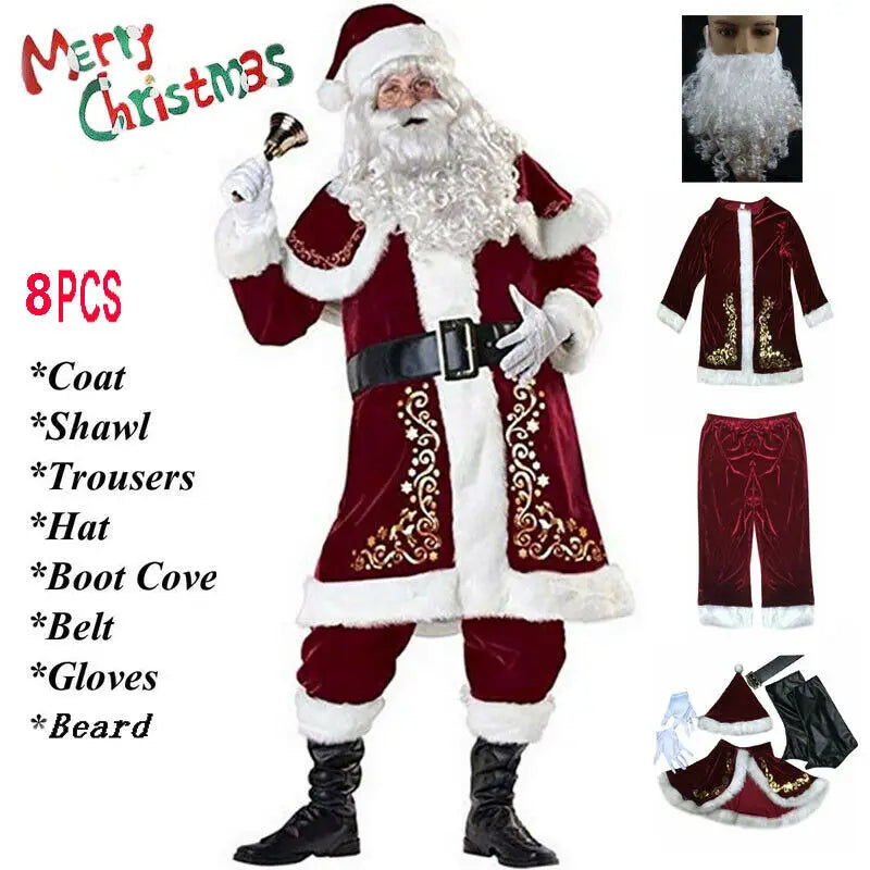 Deluxe Santa Claus Suit