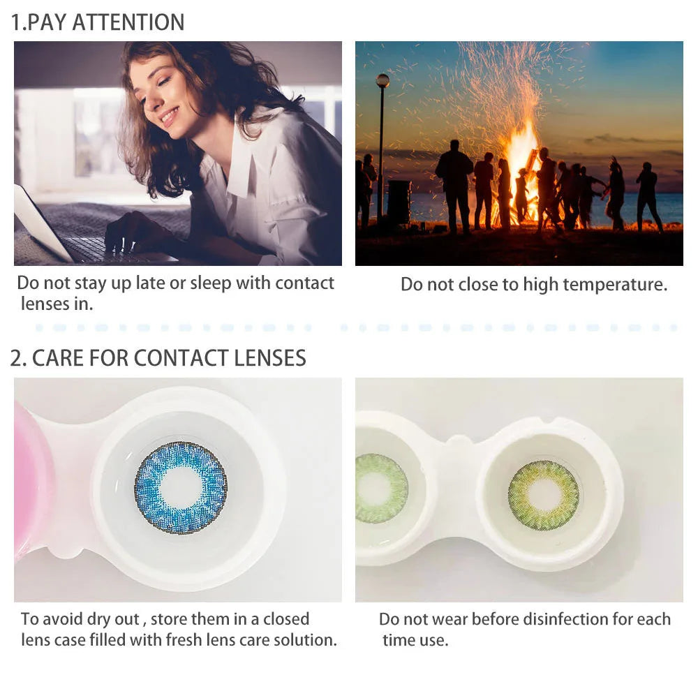 EYESHARE Colored Contact Lenses