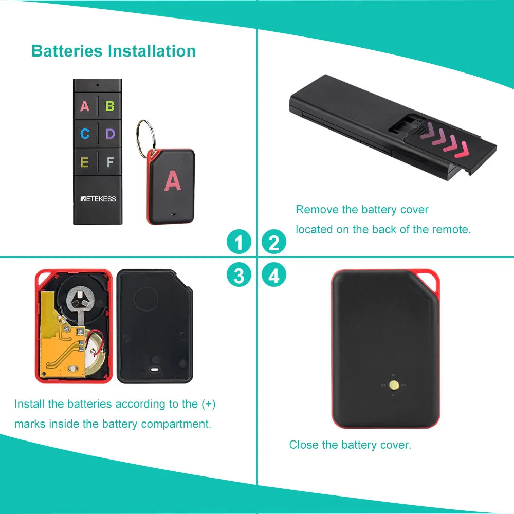 Wireless Key Finder RF Locator for Keys, Pets & Wallets
