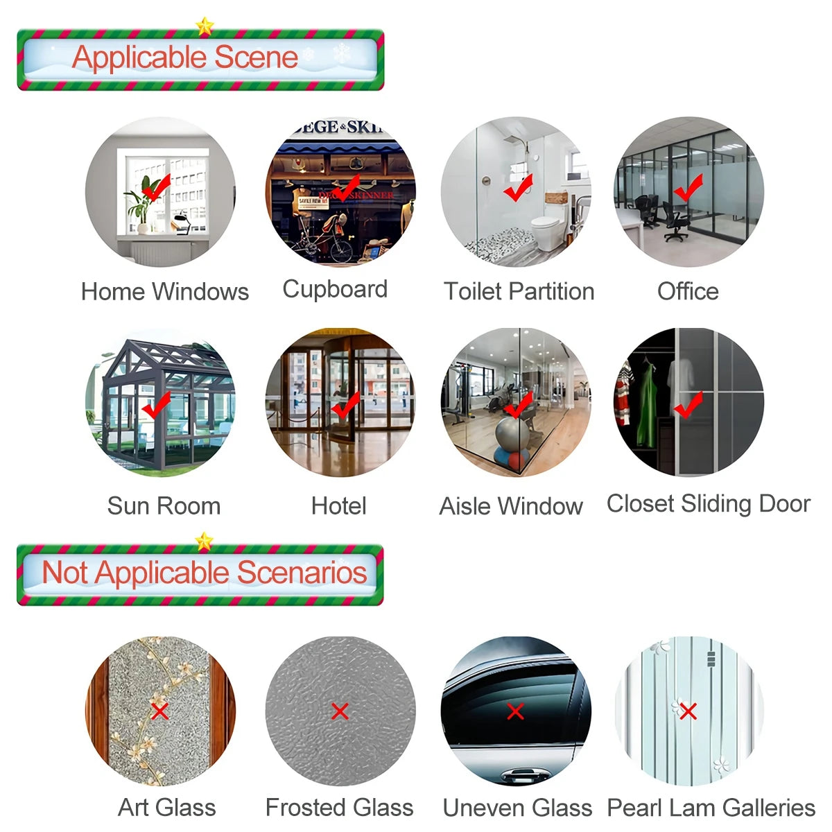 Christmas Wall & Window Stickers