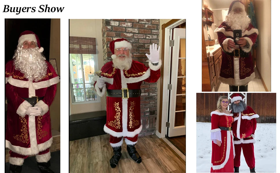 Deluxe Santa Claus Suit