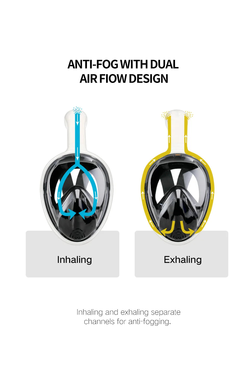Professional Full Face Snorkeling Mask