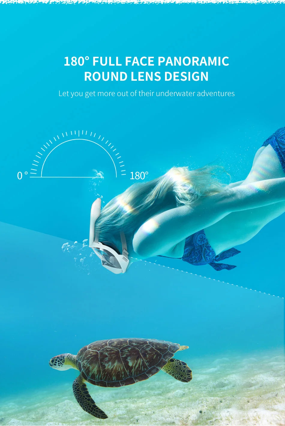 Professional Full Face Snorkeling Mask