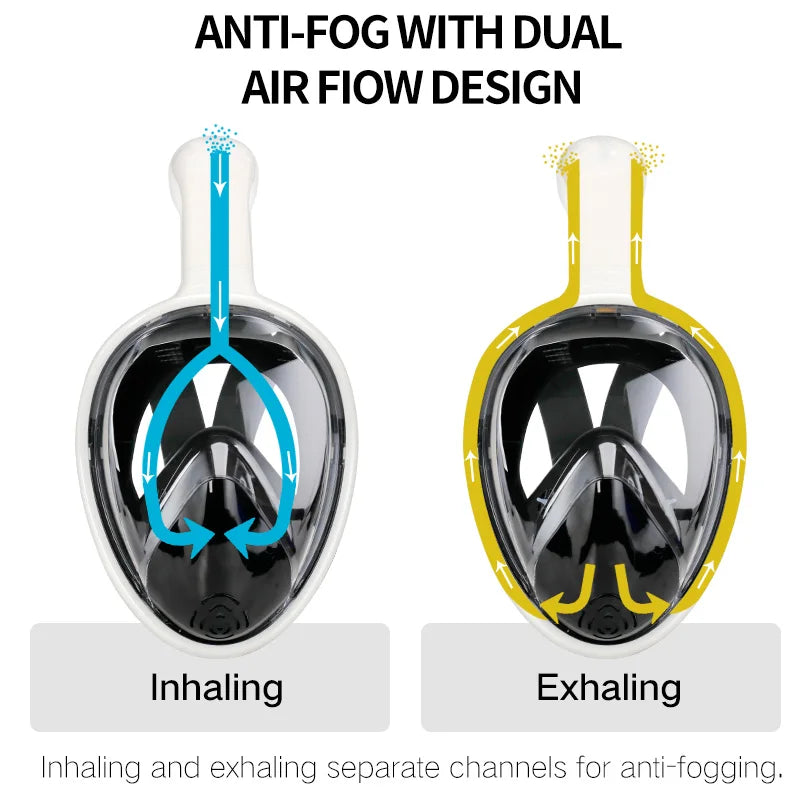 Professional Full Face Snorkeling Mask