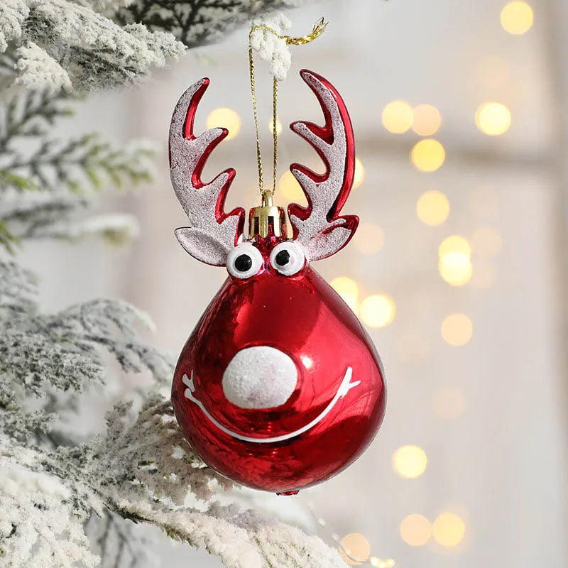 Elk Christmas Tree Ball Ornaments