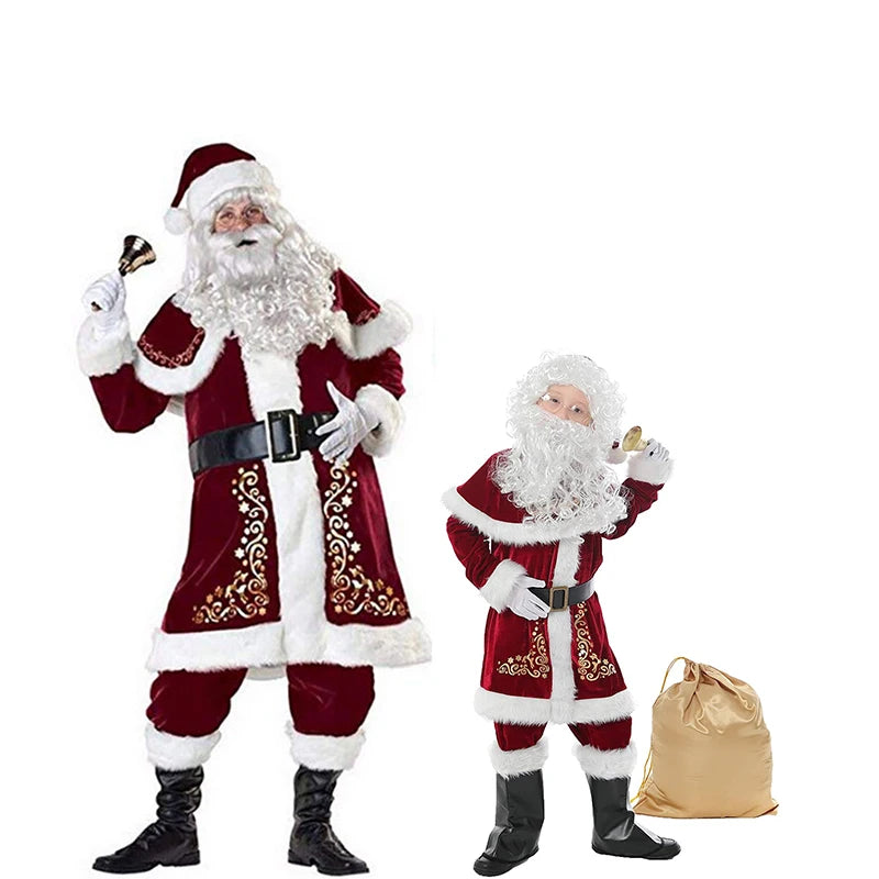 Deluxe Santa Claus Suit