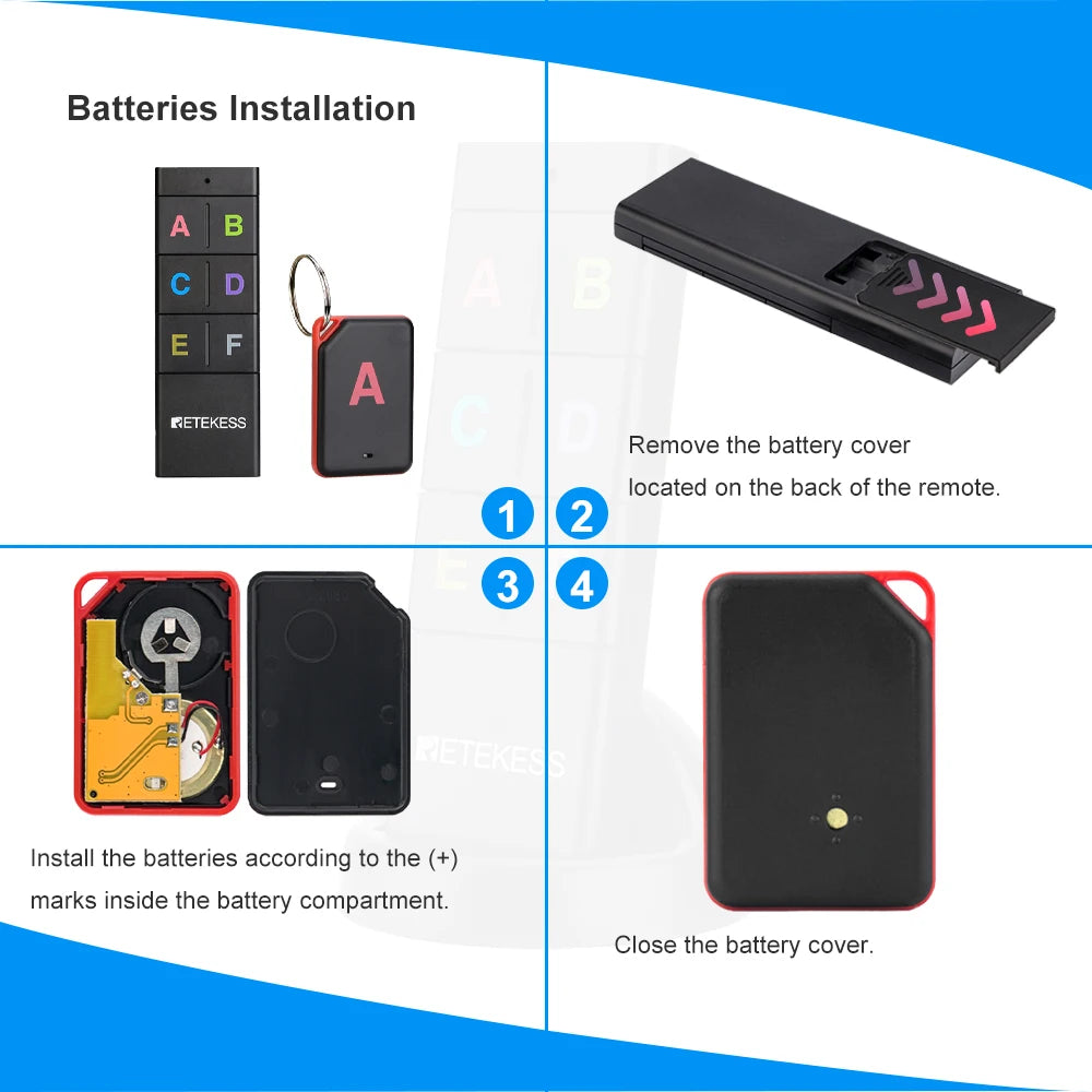 Wireless Key Finder RF Locator for Keys, Pets & Wallets