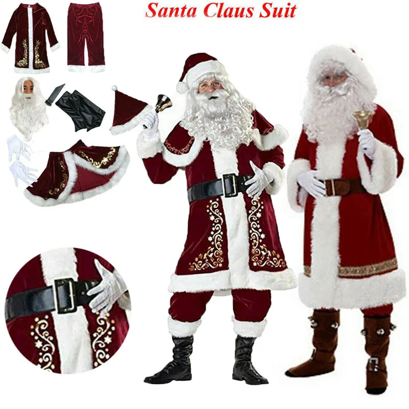 Deluxe Santa Claus Suit