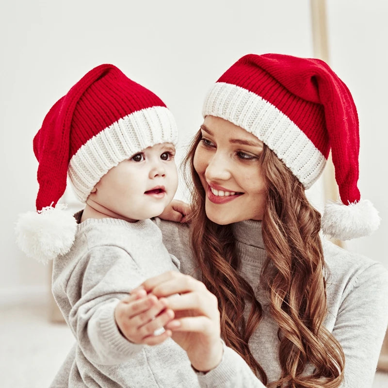 Knitted Christmas Hat