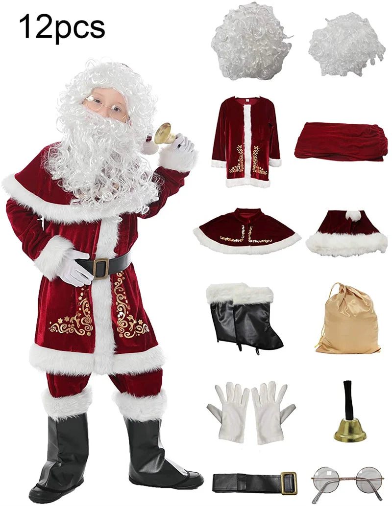 Deluxe Santa Claus Suit