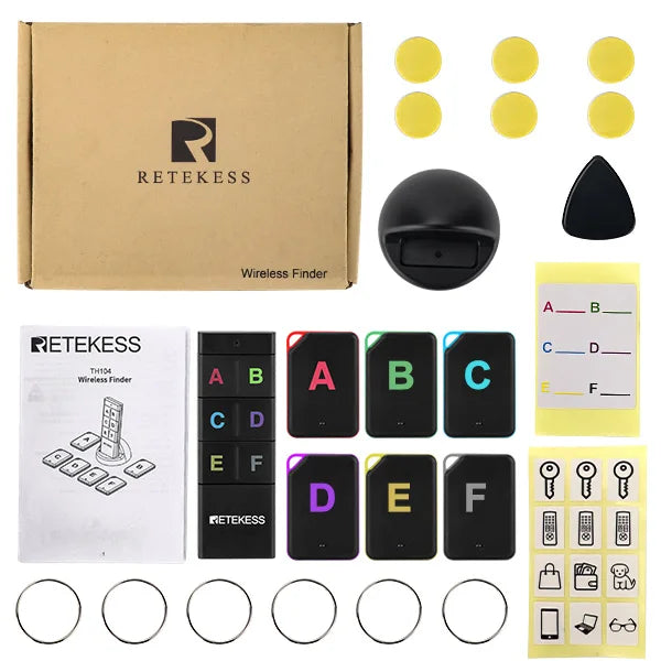 Wireless Key Finder RF Locator for Keys, Pets & Wallets