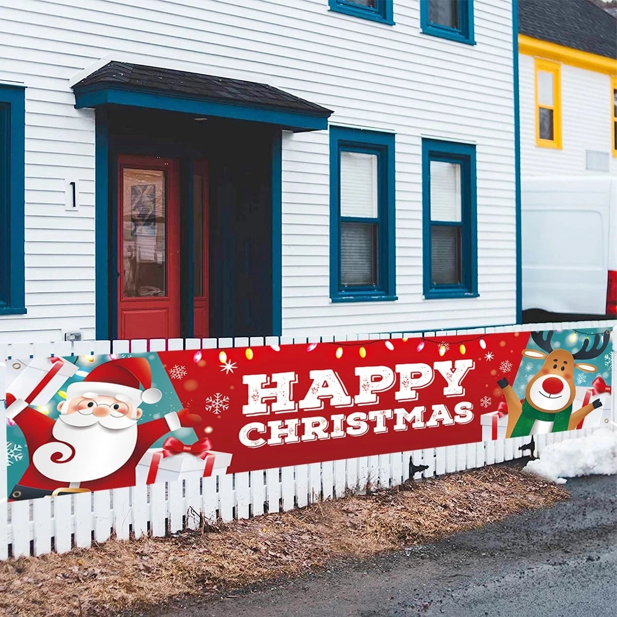 Christmas Outdoor Banner Flag