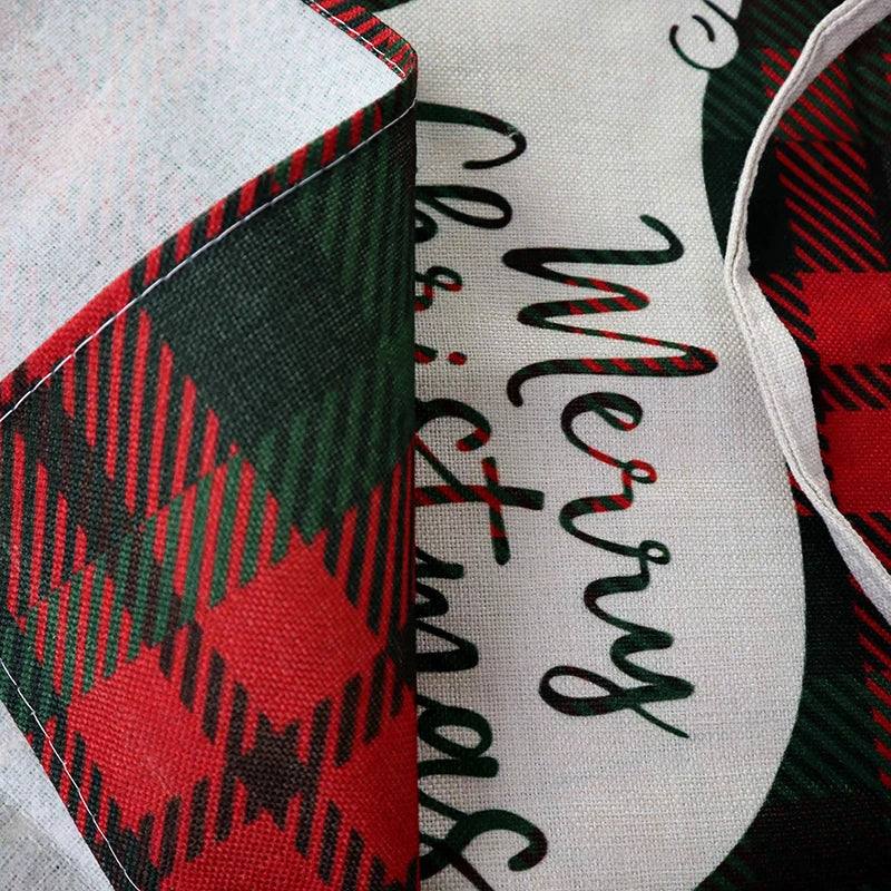 Linen Merry Christmas Apron