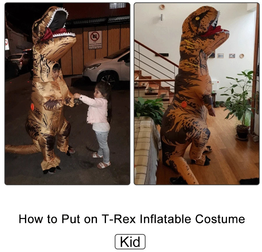 T-Rex Inflatable Dinosaur Costume