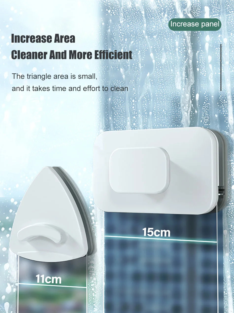 NEW Magnetic Window Cleaner Double-Sided Glass Wiper