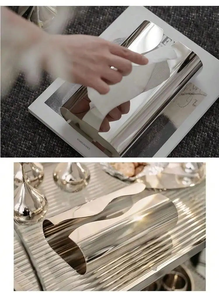 Stainless Tissue Case Napkin Box