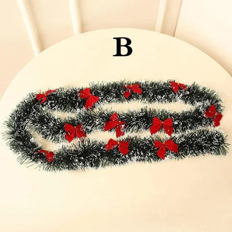 Christmas Ribbon Garland