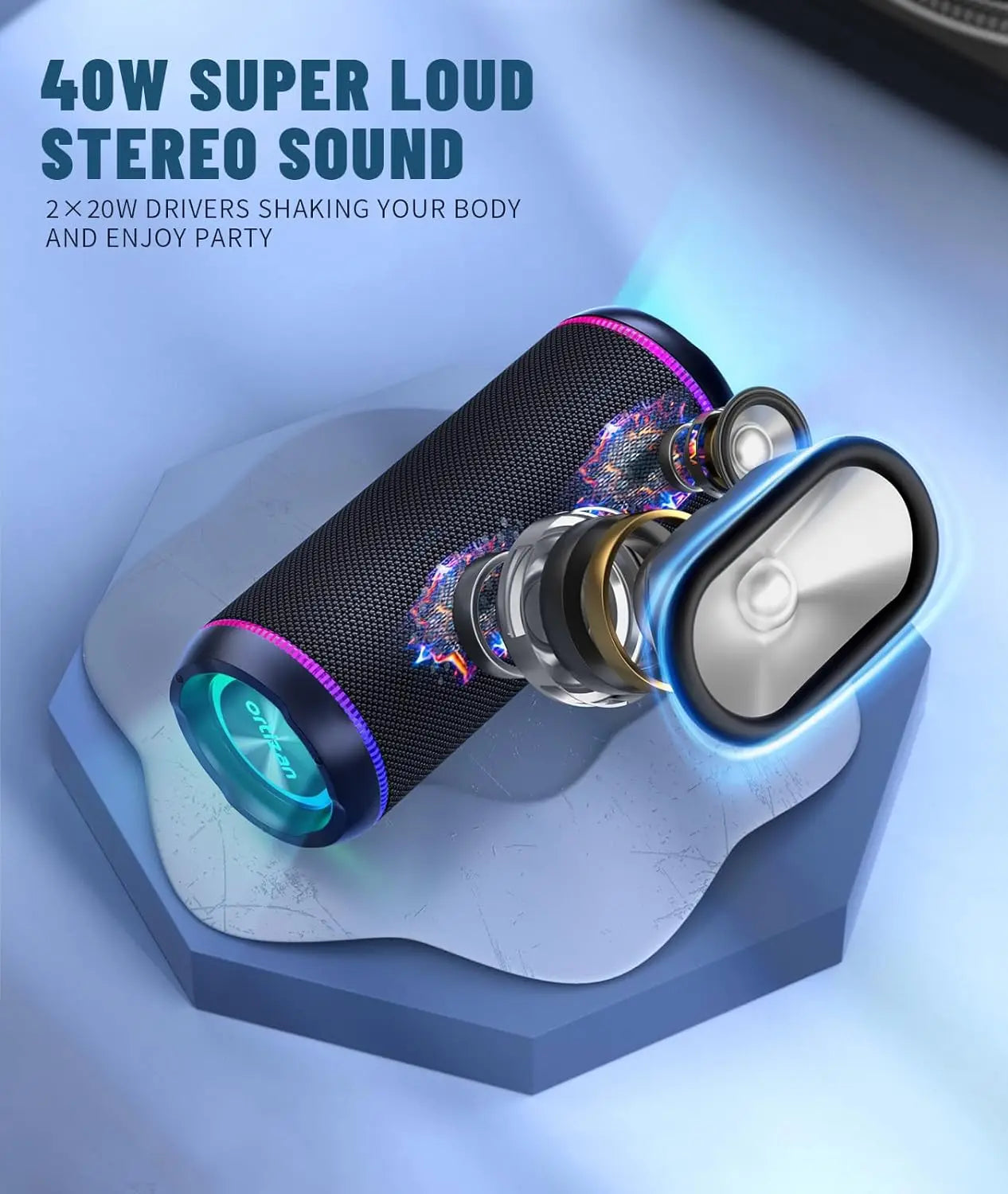 Ortizan X30 Bluetooth Speaker