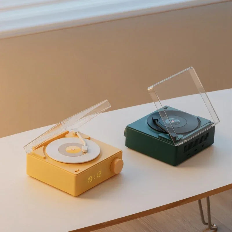 Retro Vinyl Bluetooth Speaker