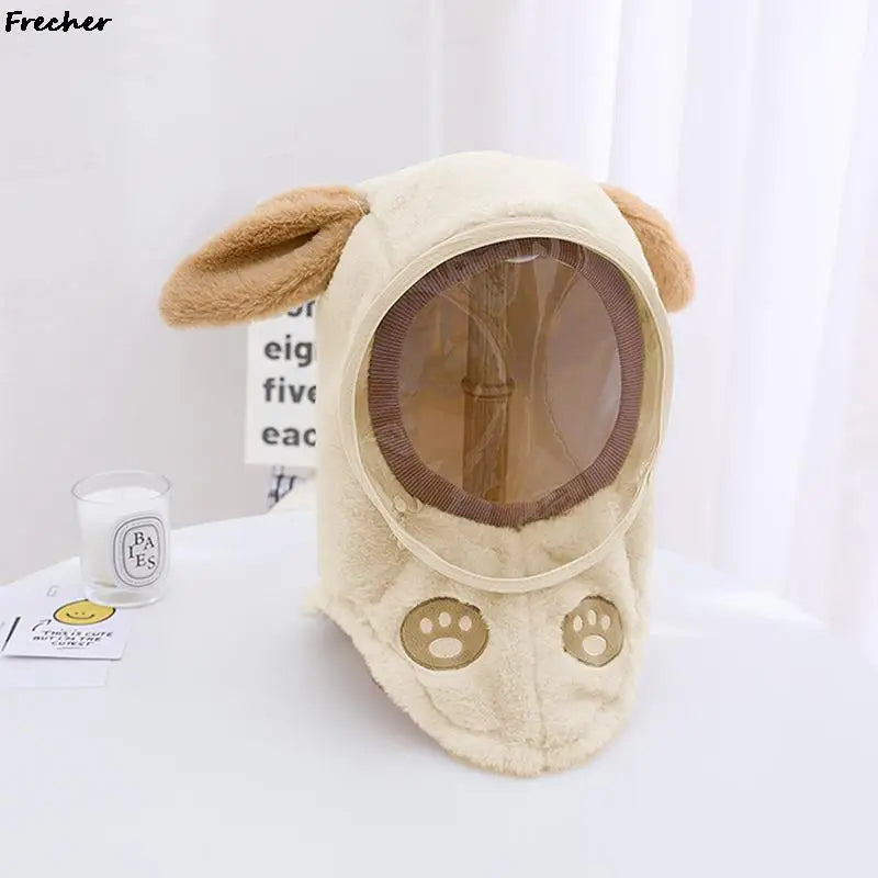 Windproof Face Cover Hat for Children