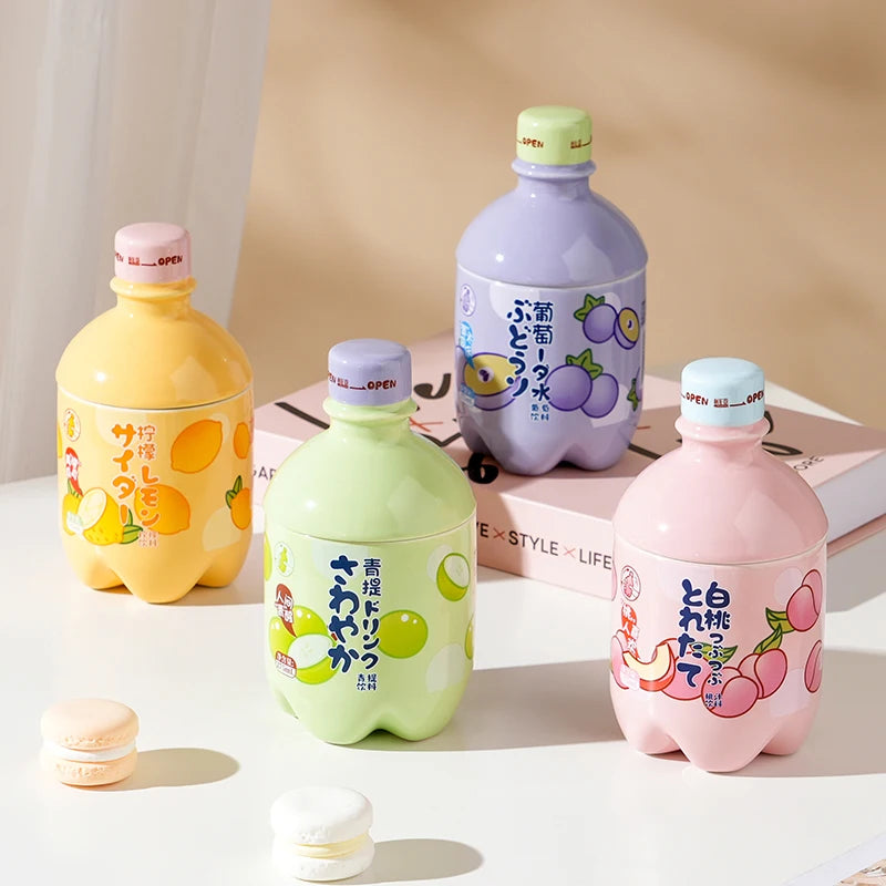 Kawaii Peach Ceramic Mug