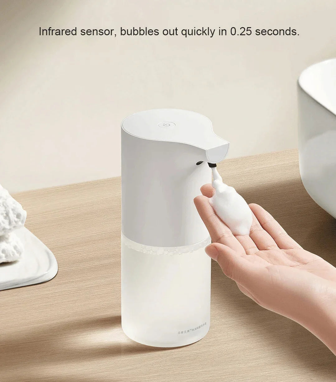 USB Rechargeable Soap Foam Dispenser