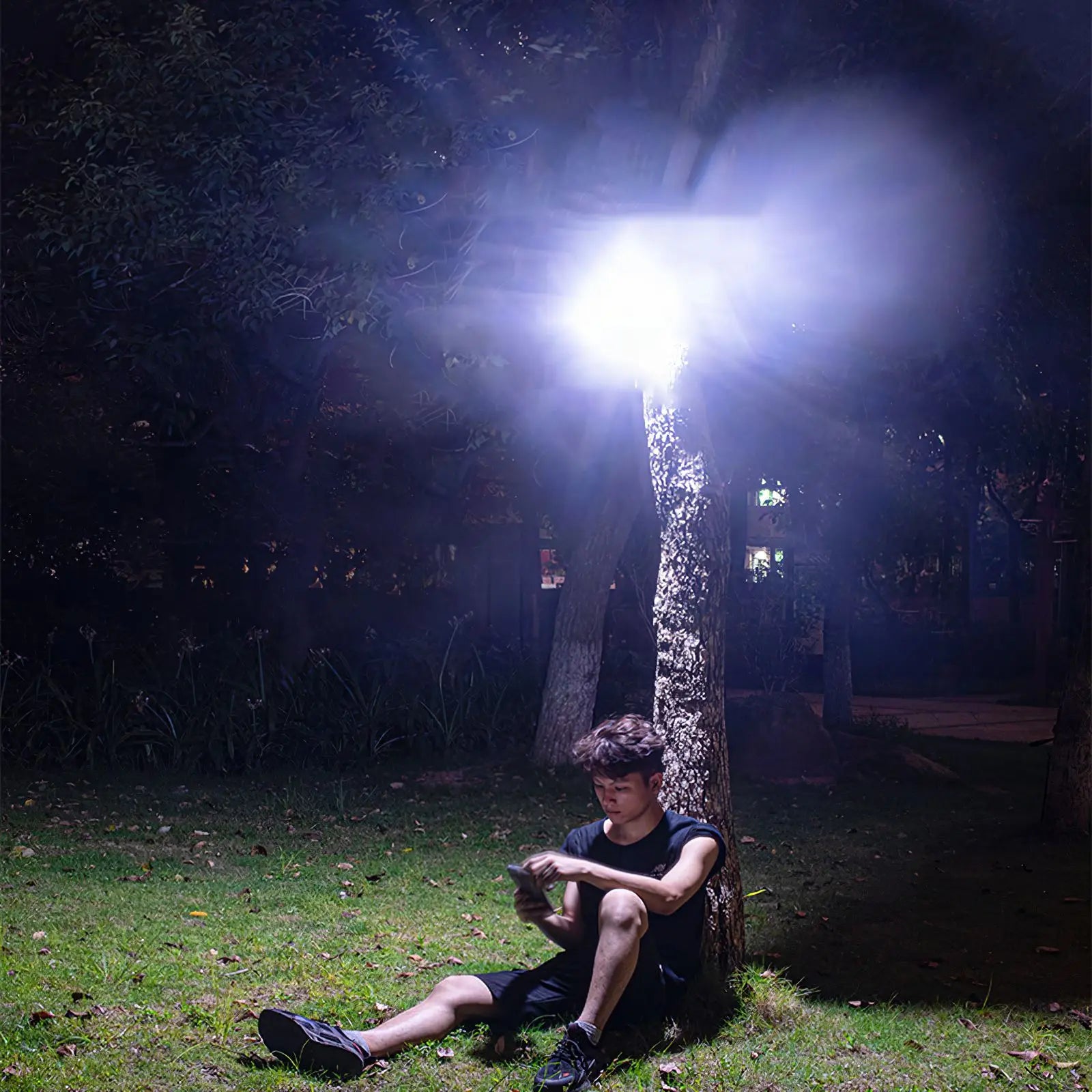 Multifunctional Waterproof Tent Fan & Camping Lamp