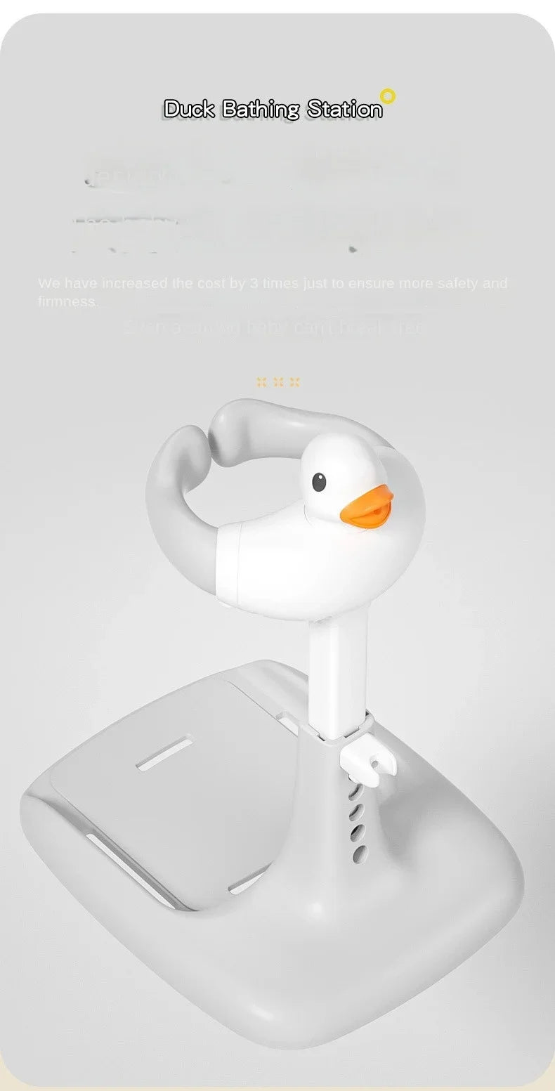 Portable Non-Slip Duck Shaped Baby Bath Rack