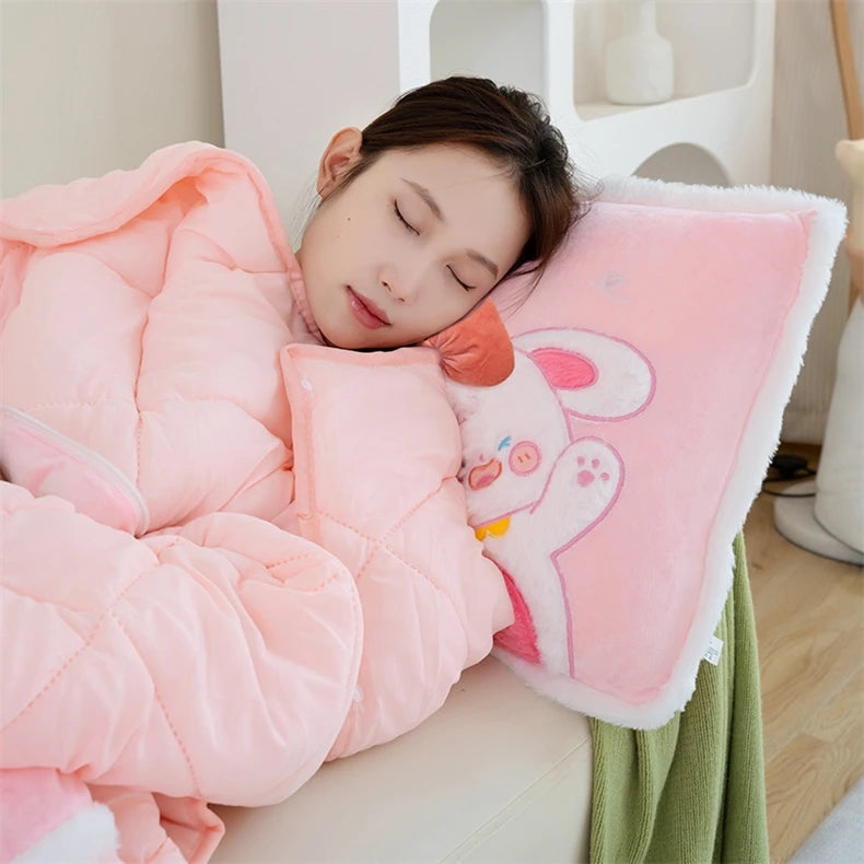 Wearable Fleece Blanket Hoodie