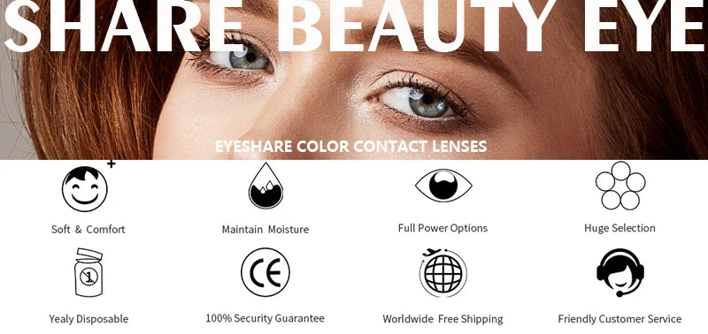 Halloween EYESHARE Colored Contact Lenses