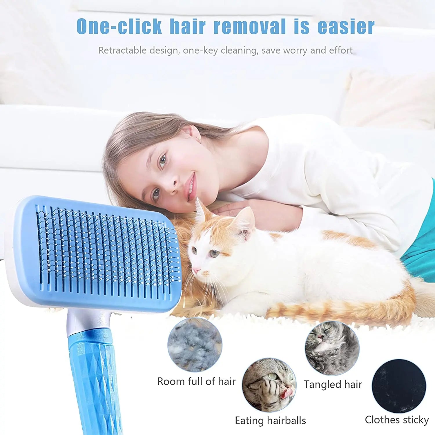 Pet Hair Remover Brush