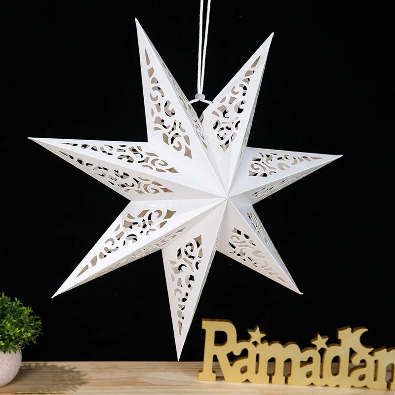 Christmas Hollow Star Hanging Pendant