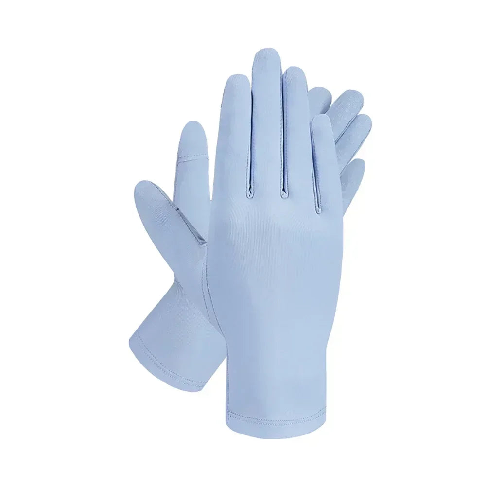 Summer Breathable Sunscreen Driving Gloves