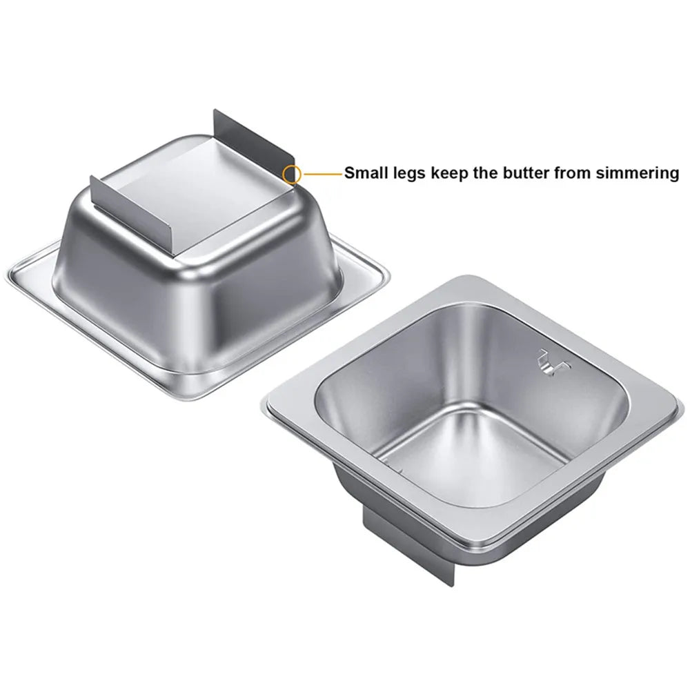 Stainless Steel Butter Wheel Dispenser
